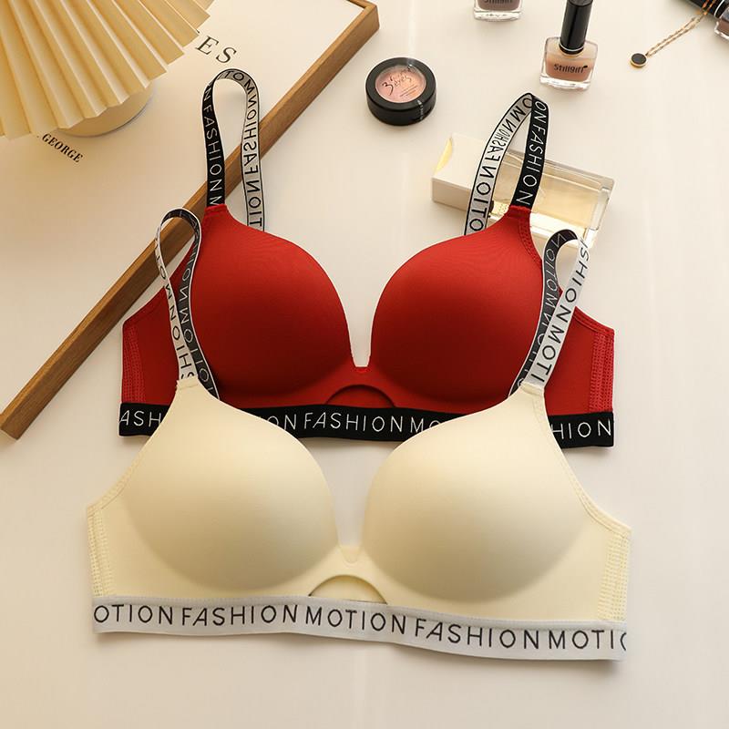 无痕内衣女小胸聚拢收副乳防下垂上托调整型无钢圈文胸薄款胸罩