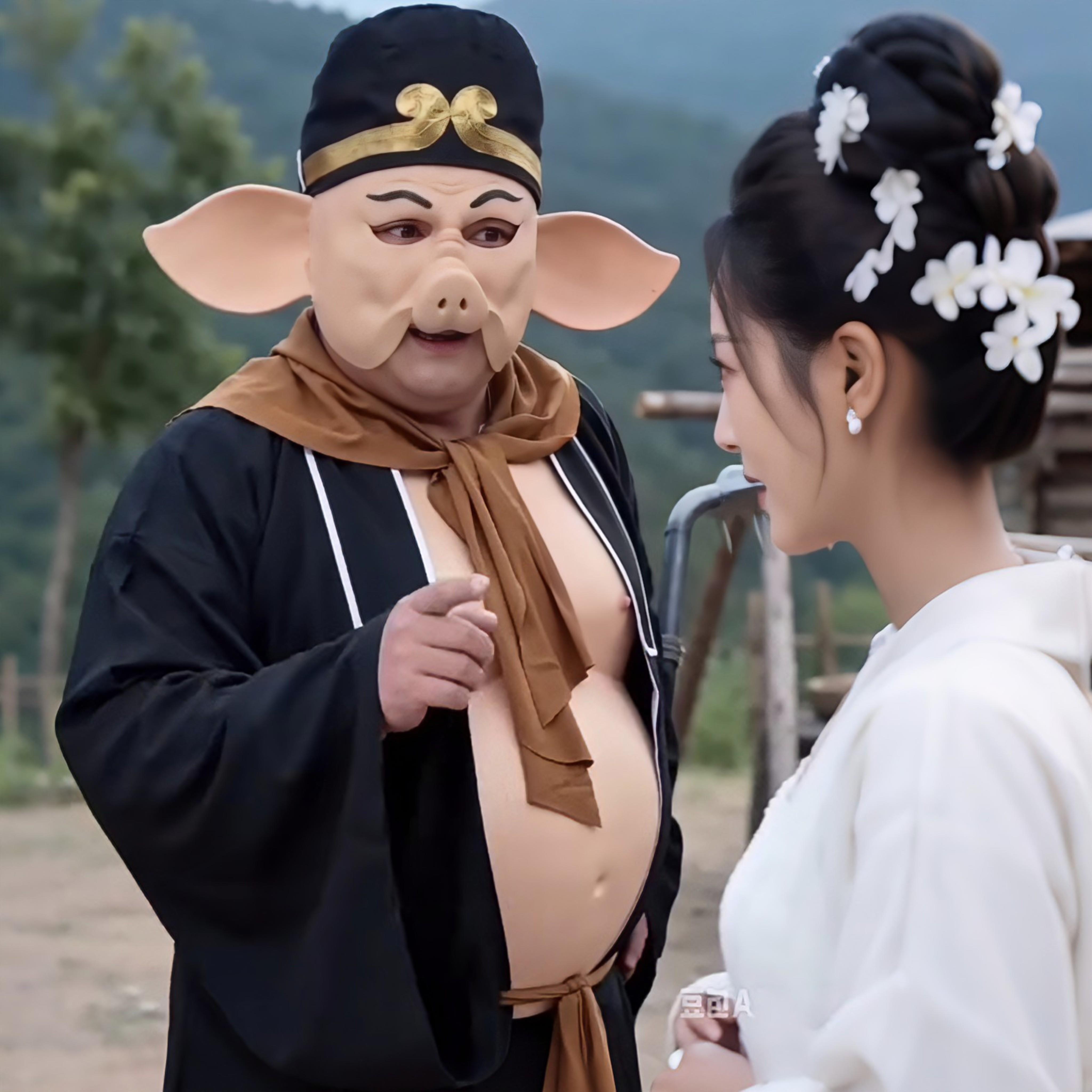 猪八戒服装全套西游记道具沙和尚唐僧角色扮演婚庆搞笑演出衣服