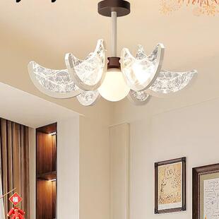 卧室吸顶灯2025新款法式中古风感儿童房间灯设计师简约餐厅灯