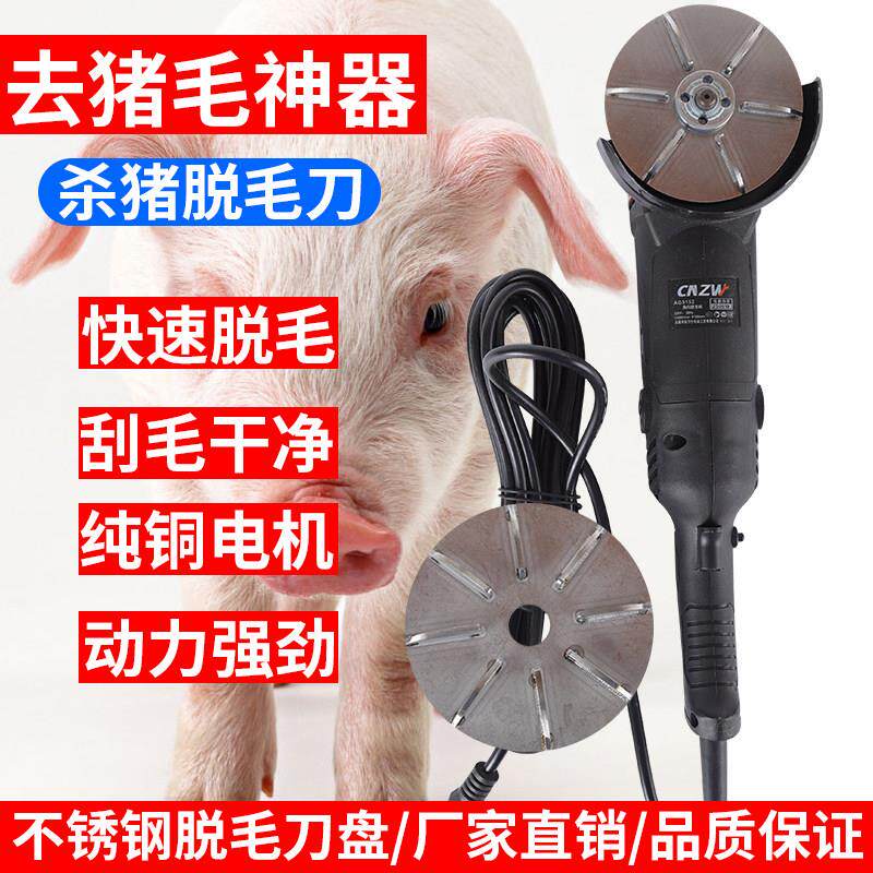 屠宰220v除毛机杀猪全自动牛毛电动杀猪打毛机猪用杀猪专用工具