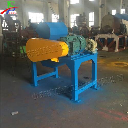 PVC薄膜废旧橡胶粗碎机 Rubber pellet machine 小型橡胶撕碎机