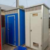 可移动厕所彩钢厕所单厕联排工地景区户外水冲直排户外彩钢厕所