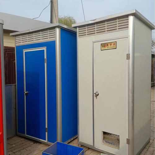 可移动厕所彩钢厕所单厕联排工地景区户外水冲直排户外彩钢厕所
