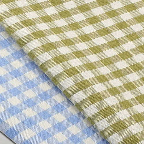 双股枕套格子布料棉麻床垫苎麻童婴定制垫 纯尿布料