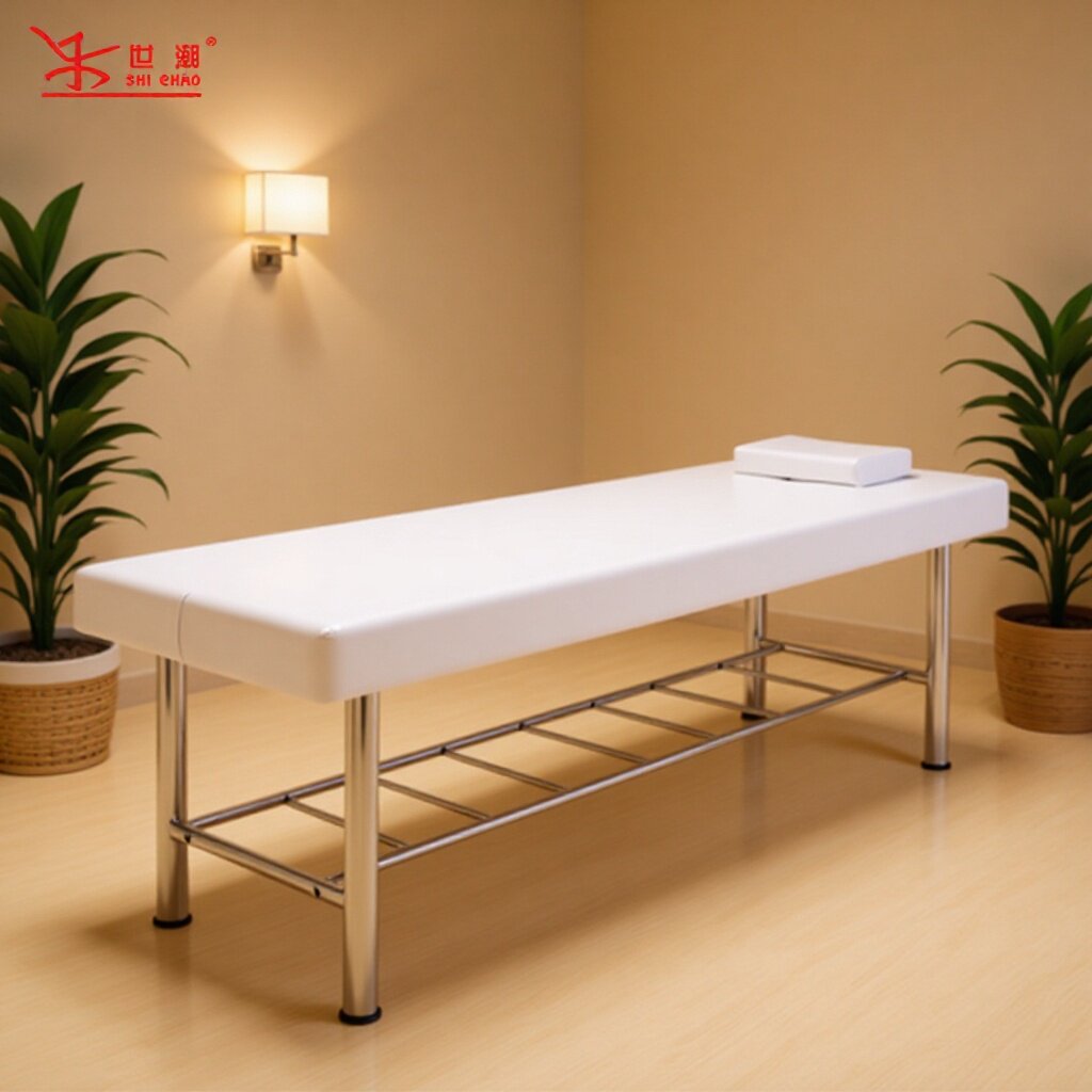 床指压床不锈钢按摩养生推拿床理疗SPA床XC-630B美甲店专用桌