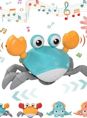 Kids Induction Escape Crab Octopus Crawling Toy Baby Electro