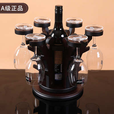酒神牌摇钱树酒架红酒实木创意欧式酒架欧式葡萄酒酒架木质红酒架