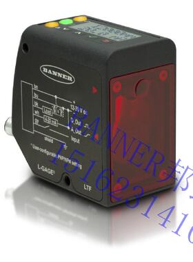 LTF12IC2LDQ邦纳长距离激光测距传感器LTF12UC2LDQ卷径防撞液位议