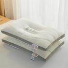 全棉枕芯绗缝羽丝绒立体枕刺绣乳胶枕高档可水洗纯棉酒店枕头