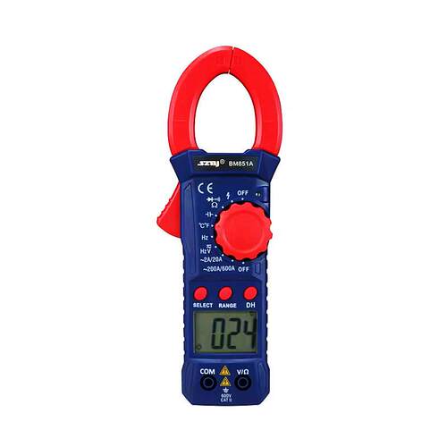 滨江钳形表BM851A直流电流853A+相序钳表852防烧855A+多用电子表