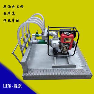 简单易操作高压采藕机柴油电启动挖藕机不锈钢新型船式 挖藕机