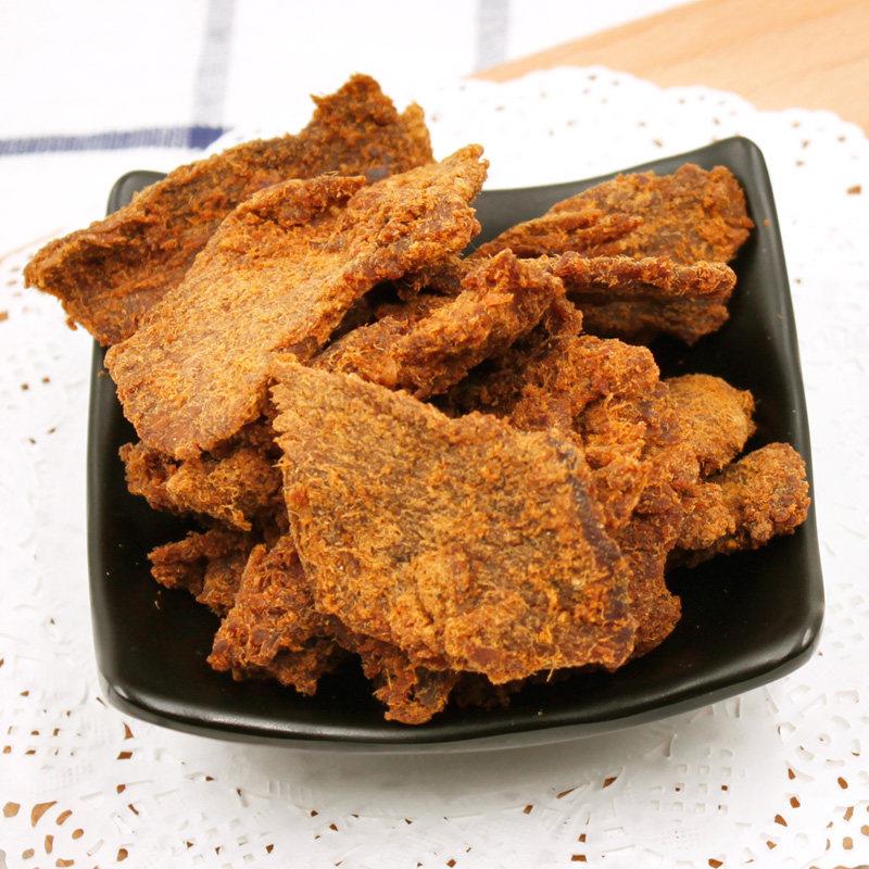 现货风干猪肉自然派猪肉干100g袋沙爹味风干猪肉干办公室小零食熟