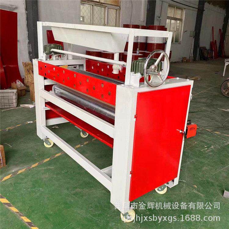 厂家供应免漆板涂胶机双面热熔胶涂胶机家具板材滚胶机