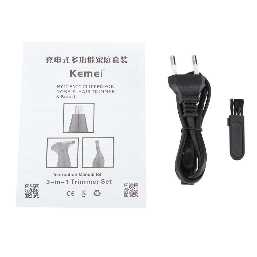 KM-6631科美电动鼻毛器充电式3合1多功能鬓角刀修眉鼻毛修剪器,个人护理/保健/按摩器材,鼻毛修剪器/电动修眉器,淘宝优惠券,粉丝福利购,淘宝优惠卷