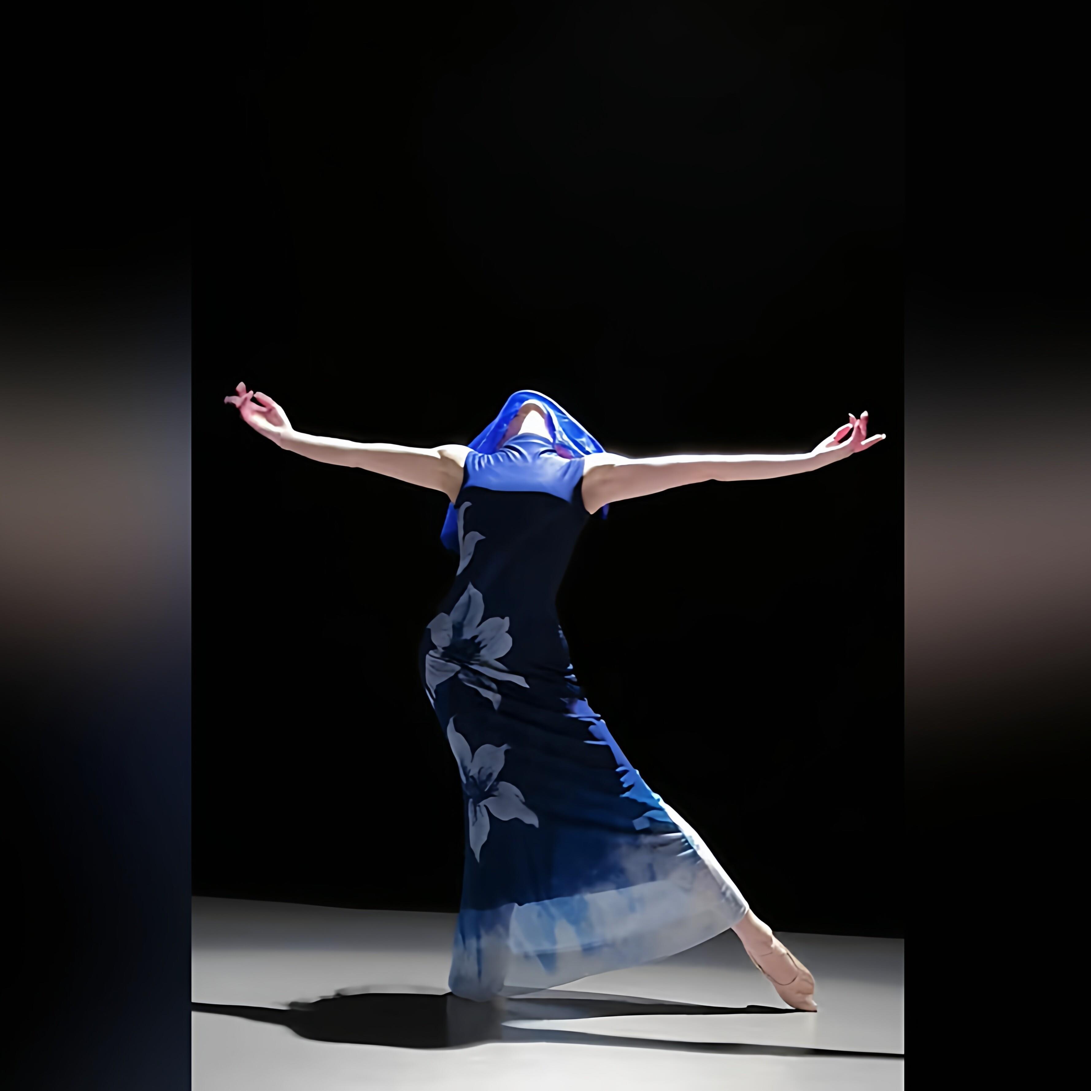 古典舞旗袍舞蹈服飘逸中国风日常可穿古典舞服装烟花易冷舞蹈服