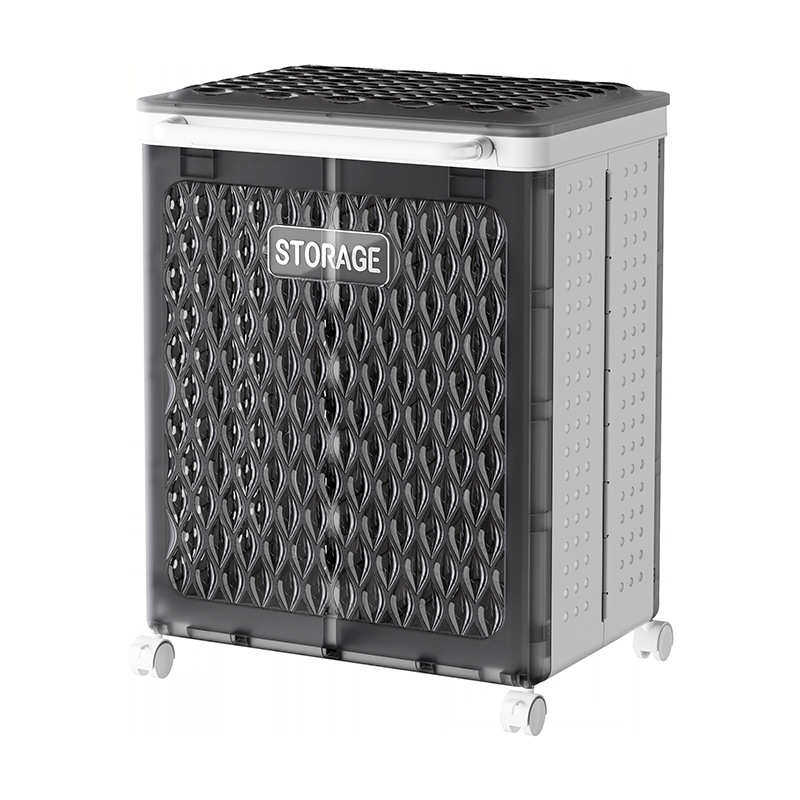 折叠脏衣篮可移动大容量卫生间浴室脏衣服收纳筐多功能分格脏衣篓