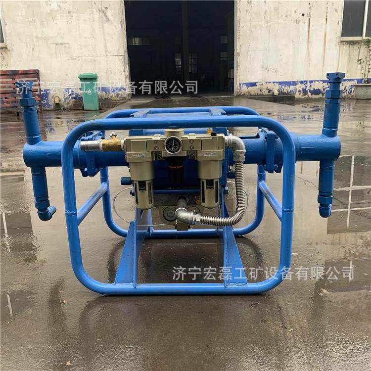 2ZBQ矿用气动注浆泵隧道马丽散用风动双液注浆机防爆气动注浆泵
