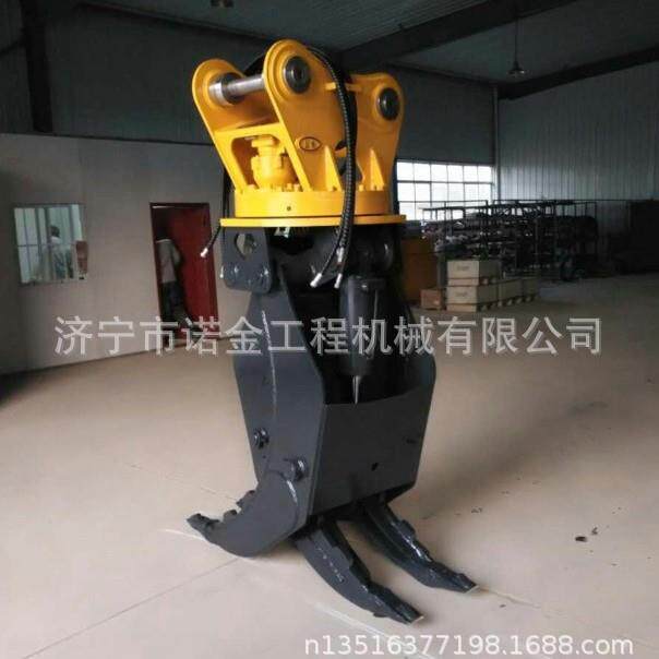 销售抓木器 抓石器液压旋转抓木器济宁诺金工程机械