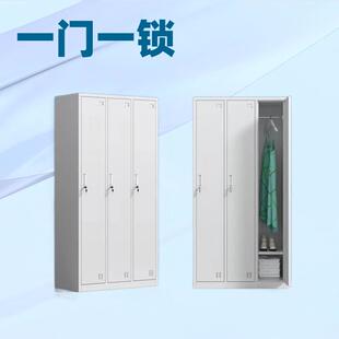 门员衣工更衣柜宿钢制储两物柜铁二门衣柜皮柜宿舍柜子加厚舍2门