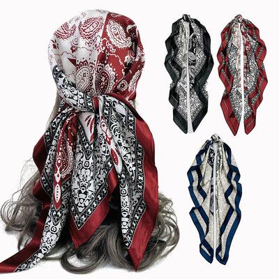 Simulated Silk Scarf Women