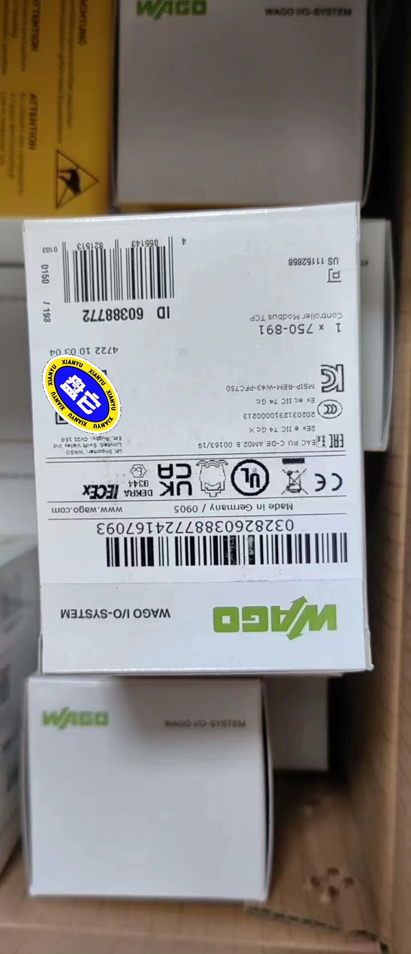 万可PLC-891模块， WAGO-l/ SYSTEM 75