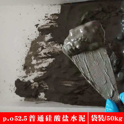 水泥硅酸盐po52.5大学实验高标525防水补漏洞快干硬早强袋装100斤