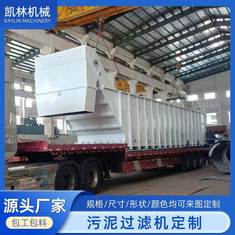 一体化污水处理设备集装箱养殖工业废水污泥过滤机处理设备污水池