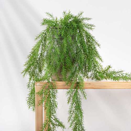 假花手感松针壁挂藤仿真叶子仿真花微景观室内植物墙MW26636