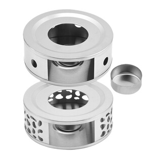 不锈钢户外热咖啡暖炉酒店餐厅温茶器露蜡烛暖茶炉煮茶炉