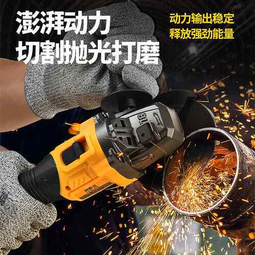 严德国阿斯兰2V锂电角磨0机手选持无刷劲切磨AKPYSL-10强20套餐