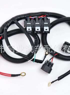 适用于99–06GM皮卡ECU控制新型双电风扇升级线束7L5533A226T