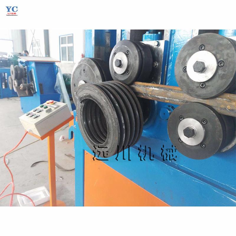 加热管机器加热管成型机换热器成型机钢管螺旋打圈机卷圆机