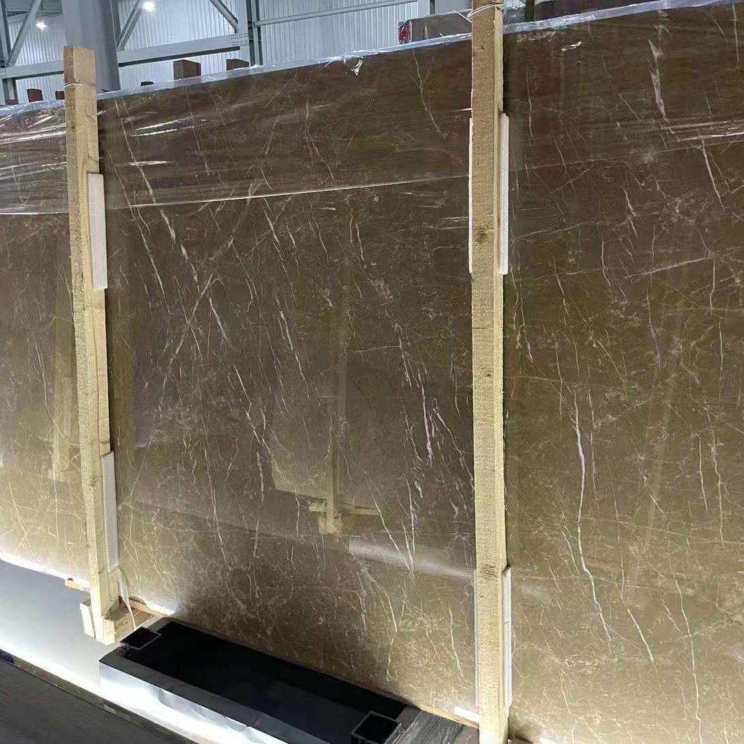 卡佐啡大理石线条门套 楼梯踏板室内户外墙面别墅酒店全屋石材