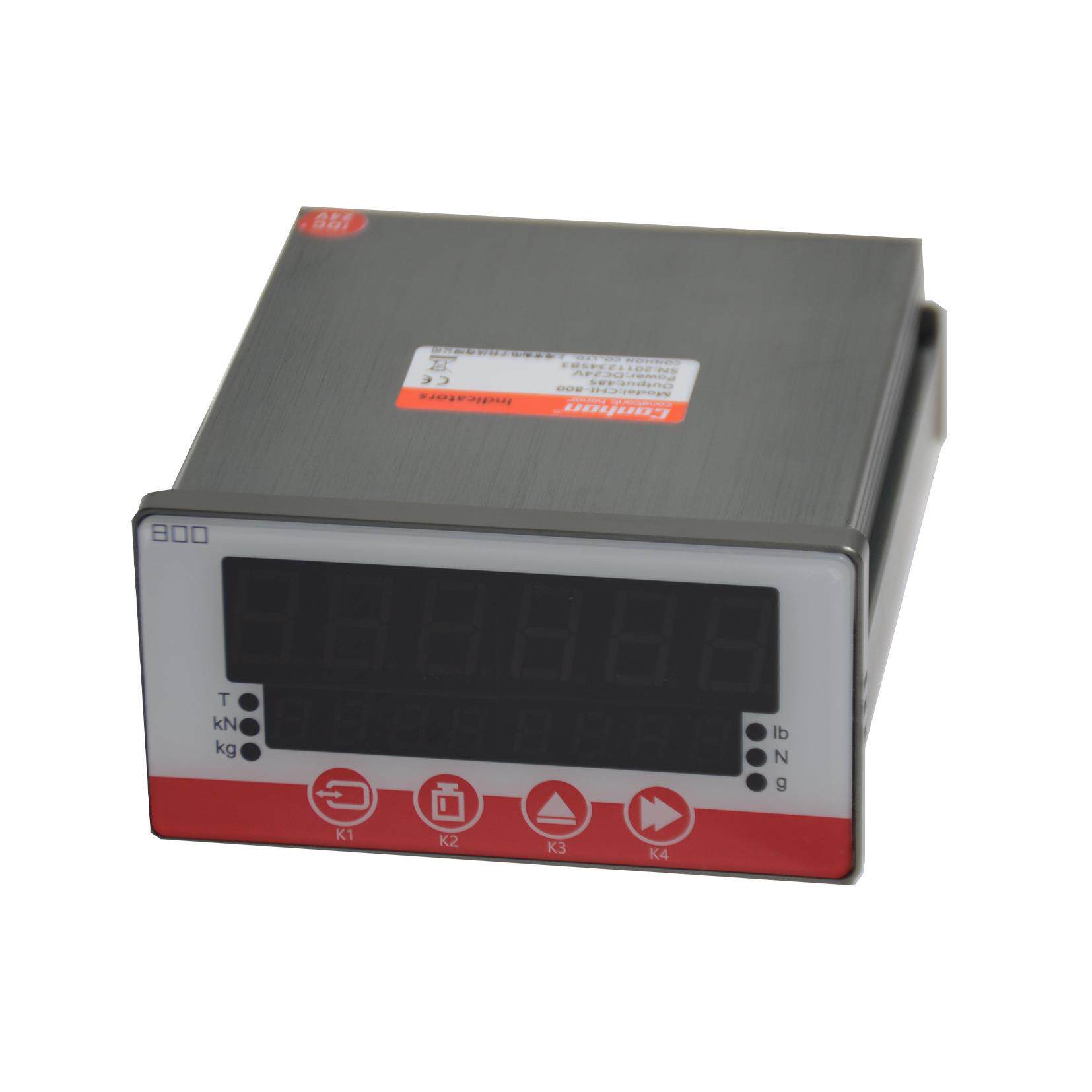 CHI-800 称重定量控制器液体包装秤测力仪表减量卸料配料显示器