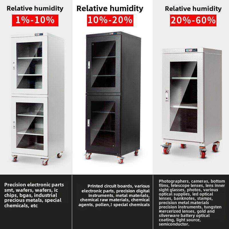 工业电子防潮柜半导体元器件除湿IC芯片防静电干燥箱不锈钢氮气柜