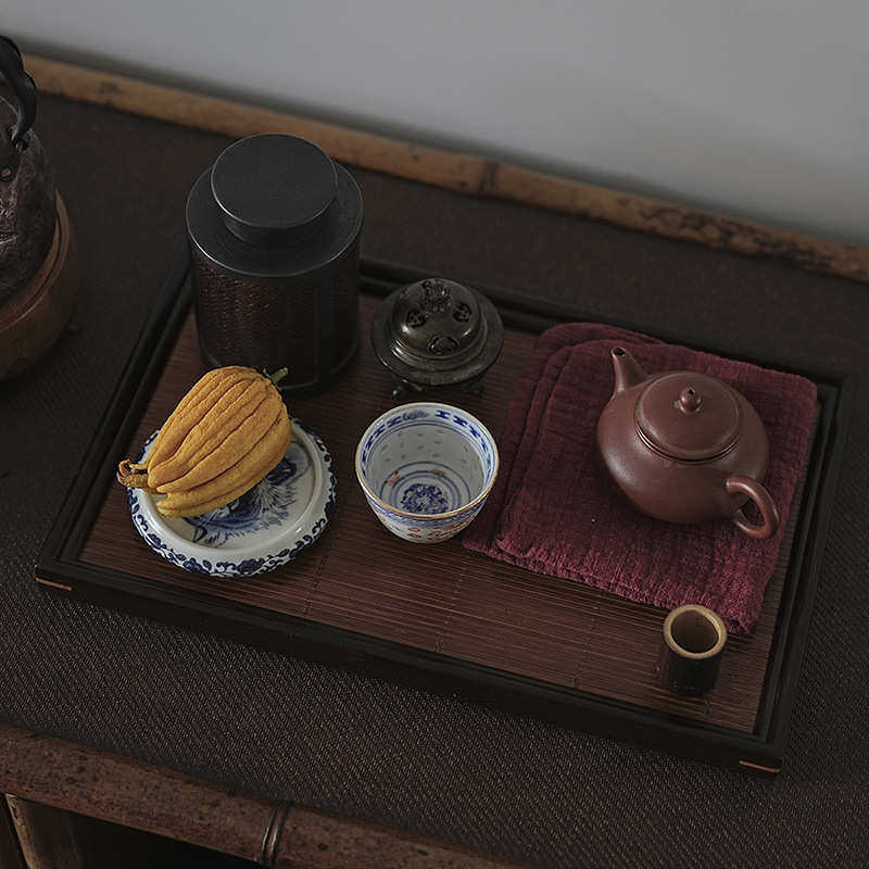 日式竹编席面干泡茶盘杯垫茶具收纳隔热壶承功夫茶道配件,餐饮具,茶具礼盒,淘宝优惠券,粉丝福利购,淘宝优惠卷