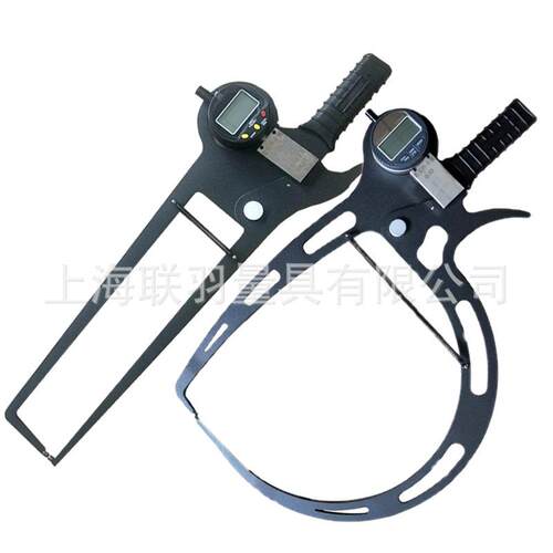 外卡规0-50/80mm0.01数显卡规铁路轮毂卡钳规肉厚规测厚卡规