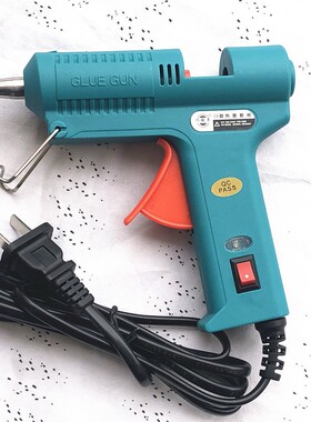 长嘴热熔胶枪30W 绿色巧能手QNS607 DIY手作工具 小溶胶枪包邮