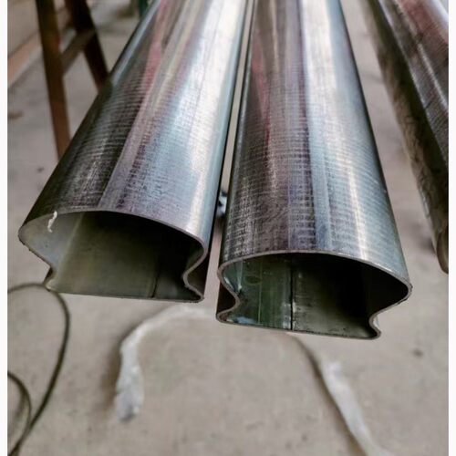 镀锌扶手管40X60mm铁管马蹄形管63 76面包管50X80厚度1.5蘑菇管