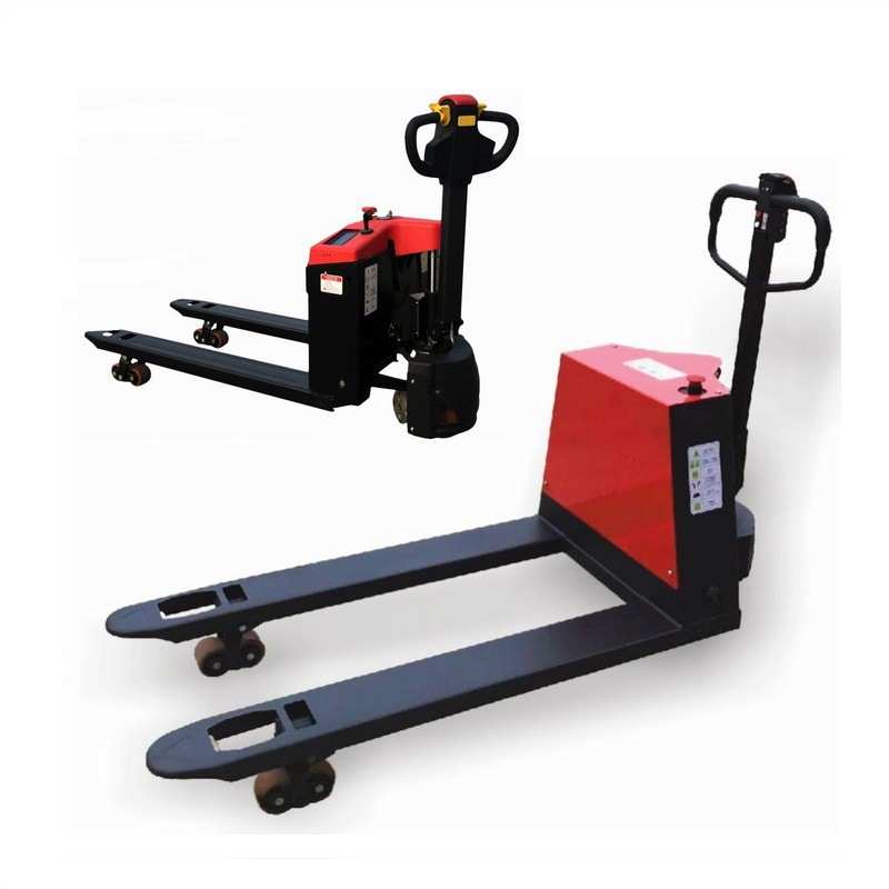 金茂1.5吨小金刚电动搬运车2 3吨 步行式 全电动液压车托盘搬运车