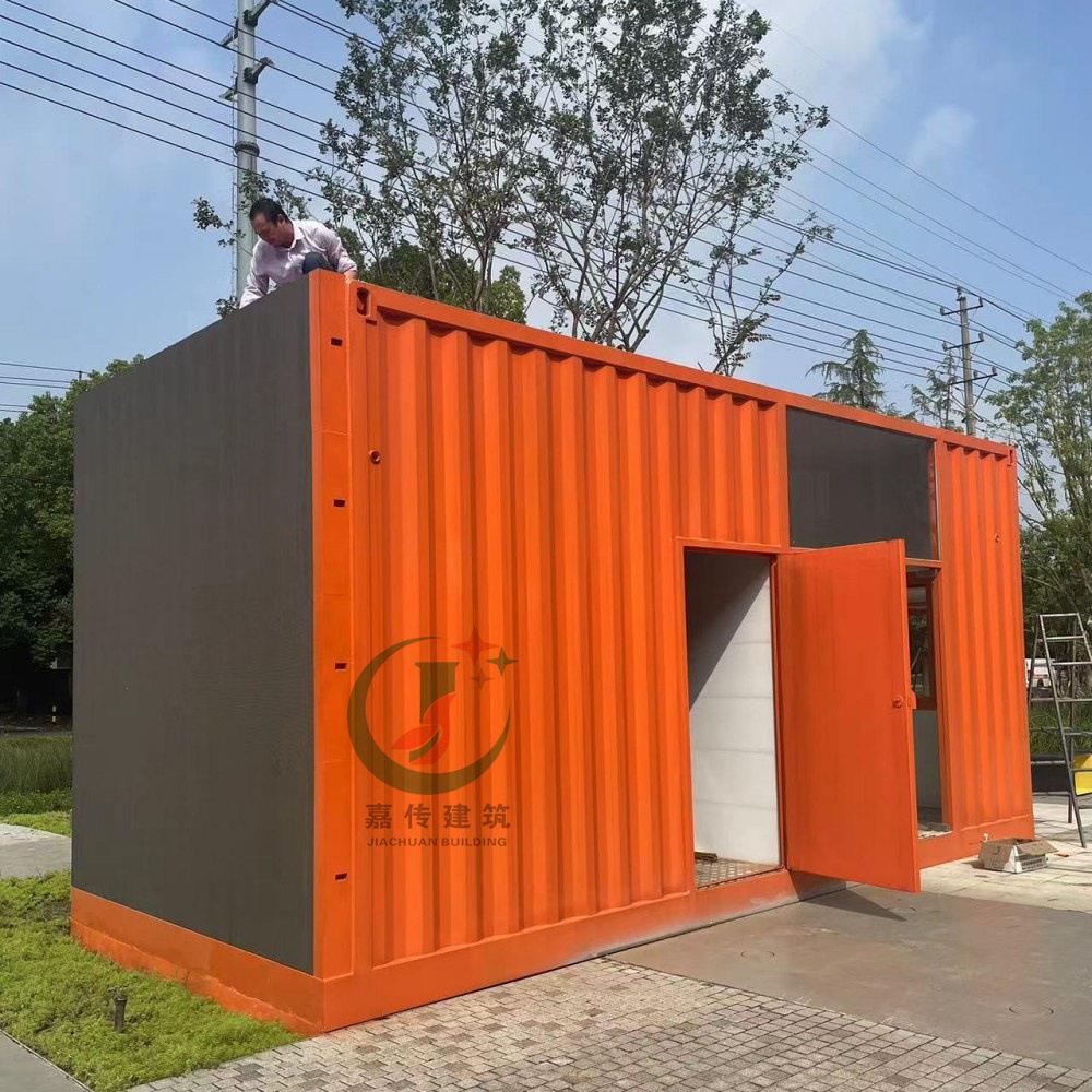 商业街钢结构创意集装箱改造创意民宿酒店住人集装箱房可移动箱房