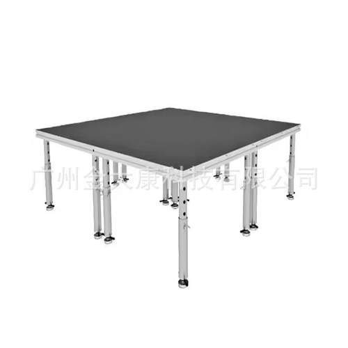 幼儿园移活动婚庆t台板拼装简易室内小舞台地台桁架折叠舞台架子