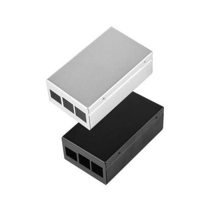 树莓派3代Raspberry Pi 3铝合金 金属外壳带风扇 兼容2代/Rpi B+