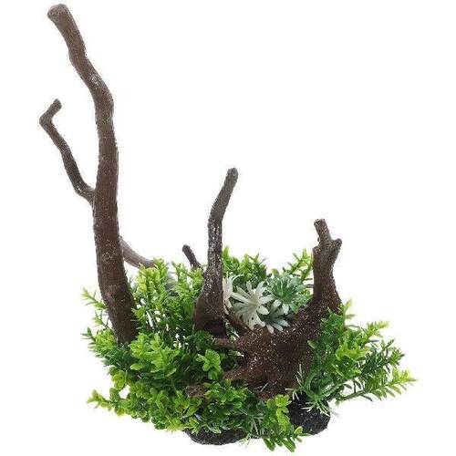 Simulated Sunken Wood Aquarium Decoration Fish Tank Plants