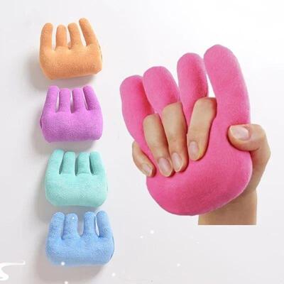 Hand Contracture Cushion Pillow Palm Grips Finger Rehabilita