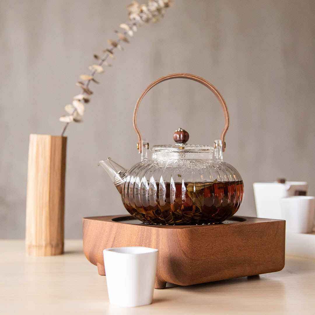 烧水电壶办公陶迷你玻璃茶器煮煮茶不觉堂小型炉耐热瀚启炉家用