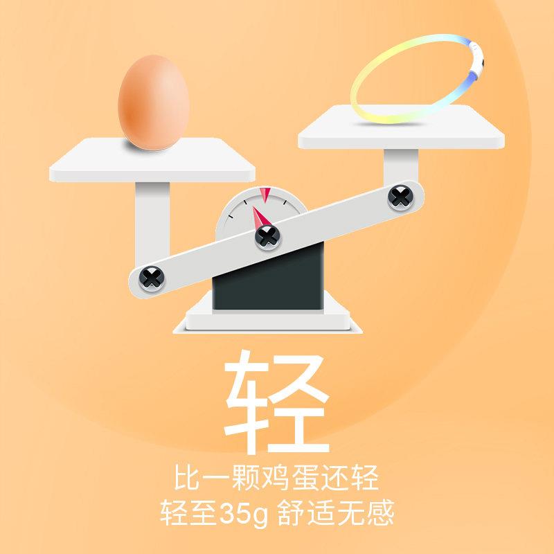 狗狗发光项圈夜间遛狗夜光夜行灯大小型犬防走失带灯充电宠物脖圈