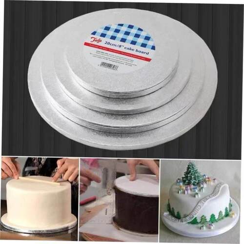 cake bed plate silver cake base board Cake base Baking tool