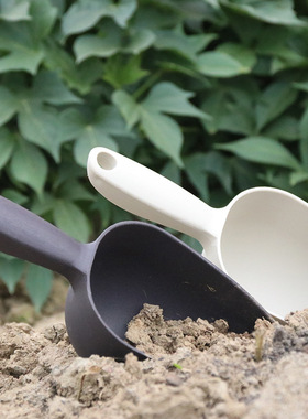 园艺铲子加厚塑料土铲挖沙铲猫砂铲松土工具挖土种菜铲儿童沙滩