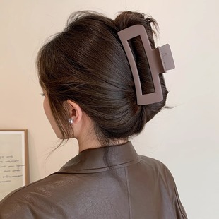 2024新款盘发发夹女高品质大发量抓夹后脑勺高级感15cm鲨鱼夹大号